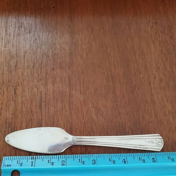 Vintage International Silver Avon Petite Server Spreader 5.5" silverplate 1940 - Picture 8 of 9